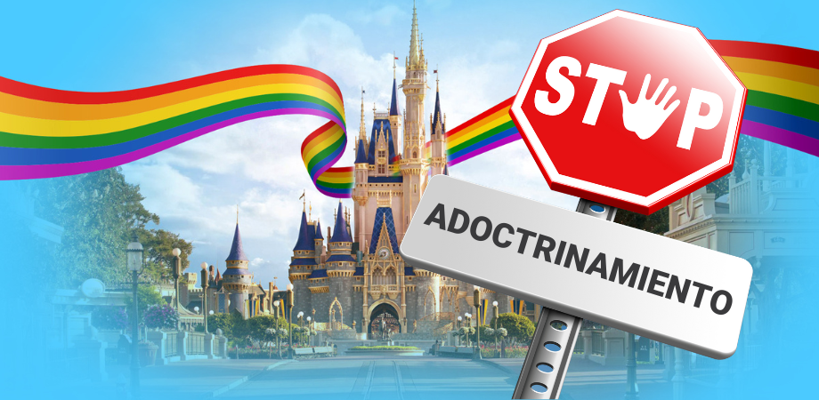 “La noche del ‘orgullo gay’ en Disneyland pretende impulsar una agenda LGTBQ que abiertamente contradice lo que queremos para nuestra familia”, indica la petición difundida el viernes 2 de juni