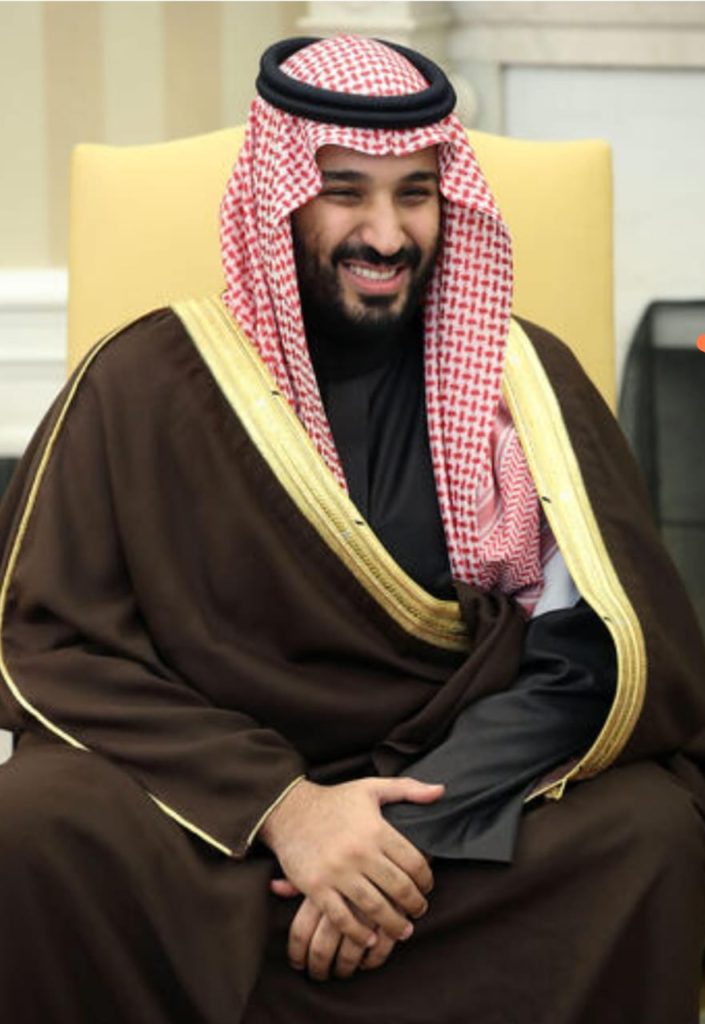 príncipe heredero de Arabia Saudita, Mohamed bin Salmán
