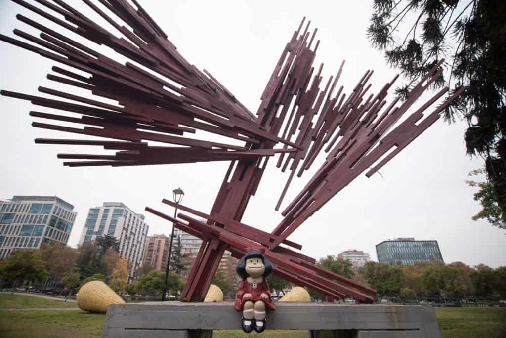 MAFALDA  en tour por  Providencia